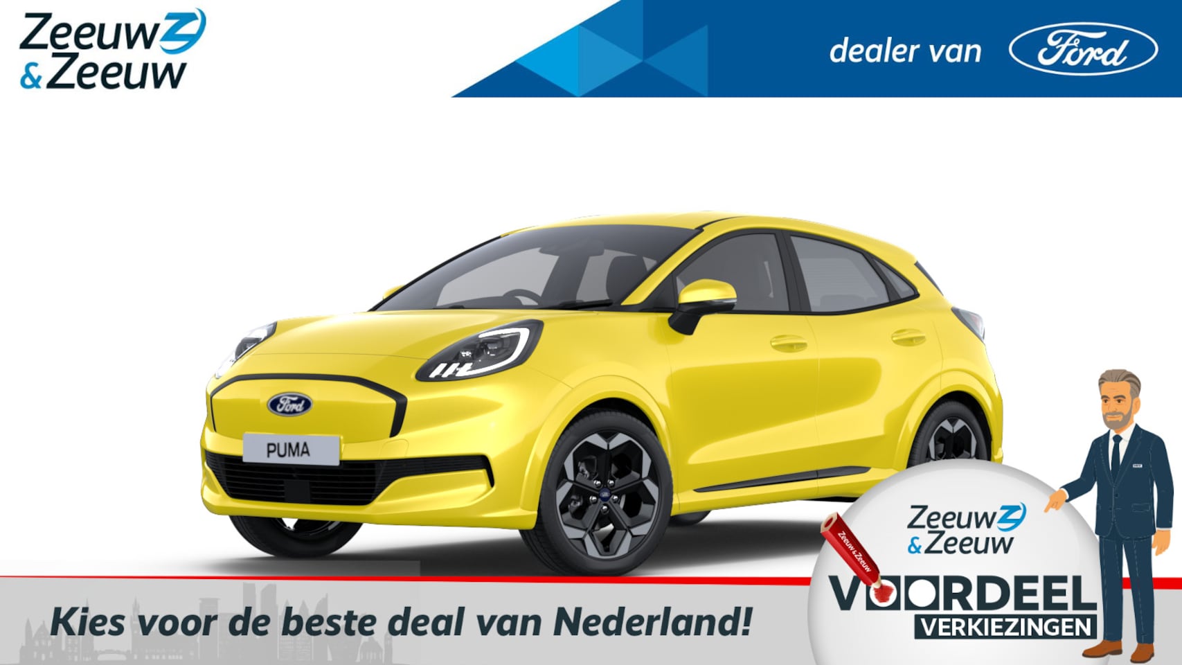 Ford Puma Gen-E - Premium 44 kWh | Nieuw te bestellen | Prijs inclusief 3000 euro Ford Voordeel | Financieri - AutoWereld.nl