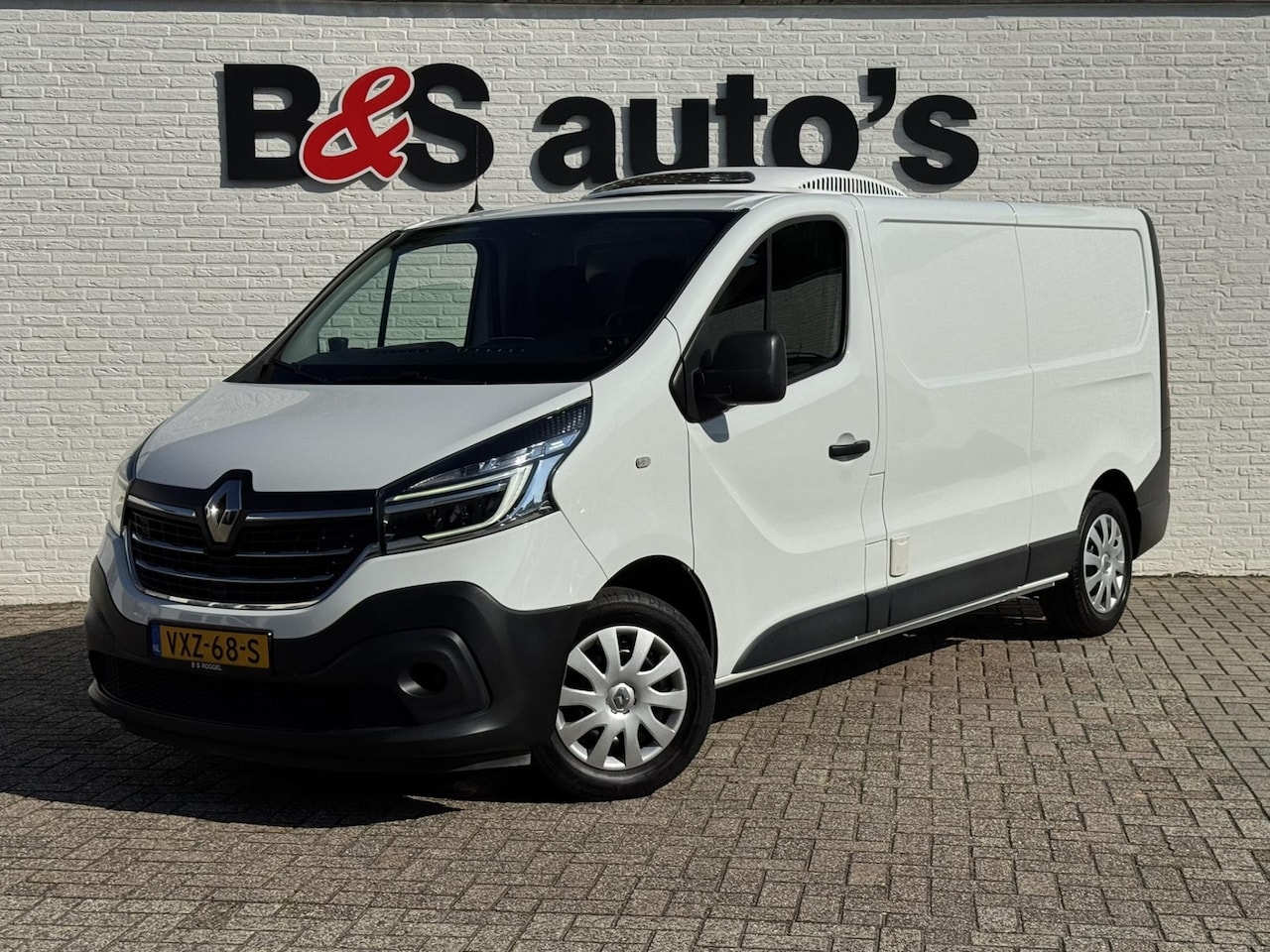 Renault Trafic - 2.0 dCi 120 T29 L2H1 Thermo King Elektrisch incl standkoeling Koelen en vriezen Airco Blue - AutoWereld.nl