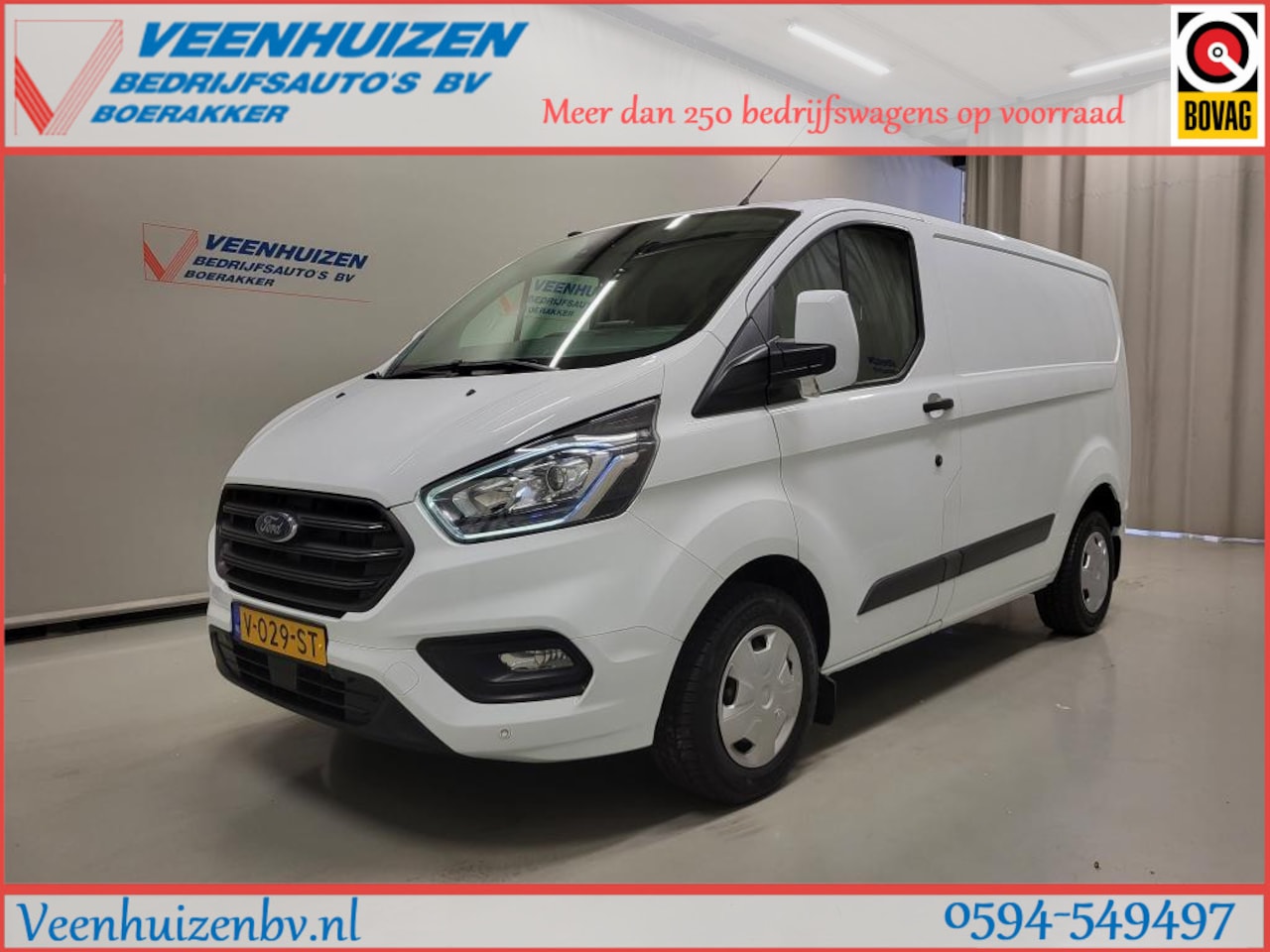 Ford Transit Custom - 2.0TDCI 131pk Trekhaak Euro 6! - AutoWereld.nl