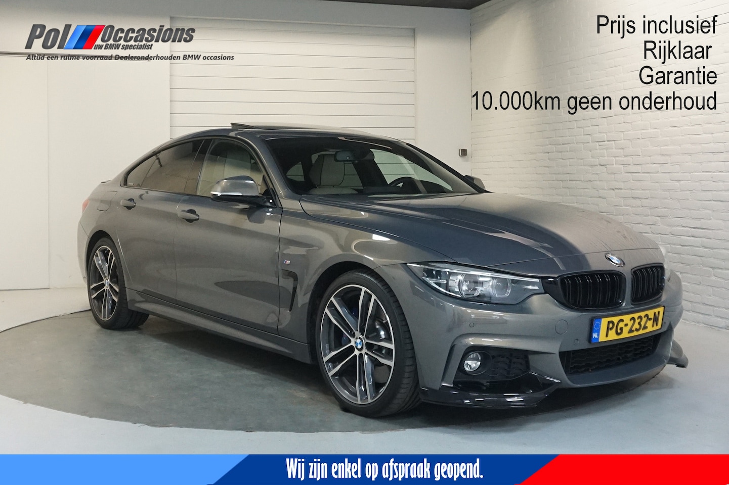 BMW 4-serie Gran Coupé - 430i Individual | M-Pakket | Merinoleer | Carplay - AutoWereld.nl