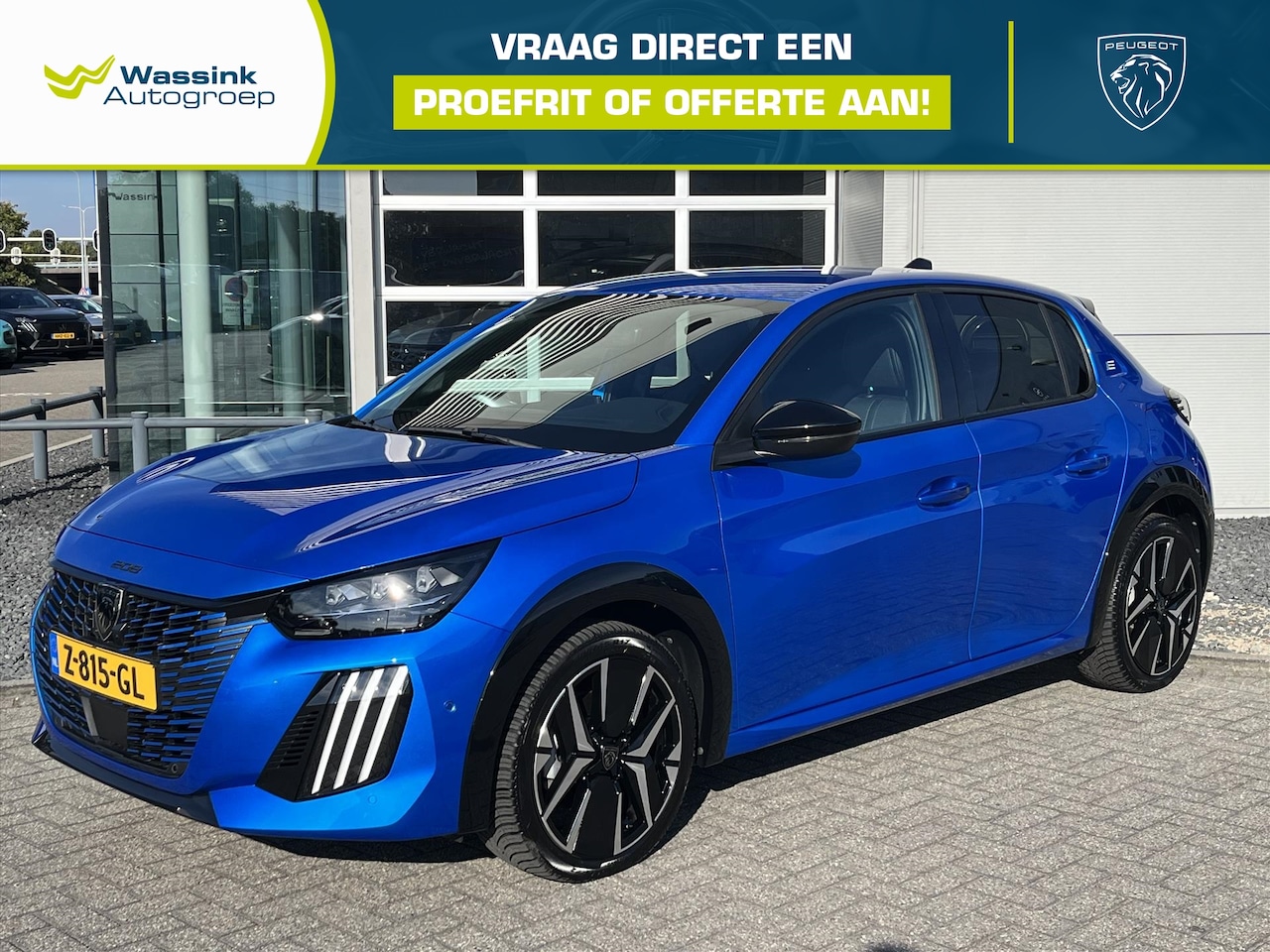 Peugeot e-208 - EV 51kWh 156pk GT| Navigatie | 3D Cockpit | 360 Camera | - AutoWereld.nl