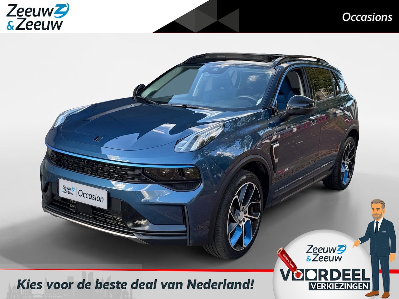 Lynk & Co 01 - 1.5 | Airco | Navi | 360 Camera |  Automaat | Schuif-Kantel Dak | Stoelverwarming | Elektr - AutoWereld.nl