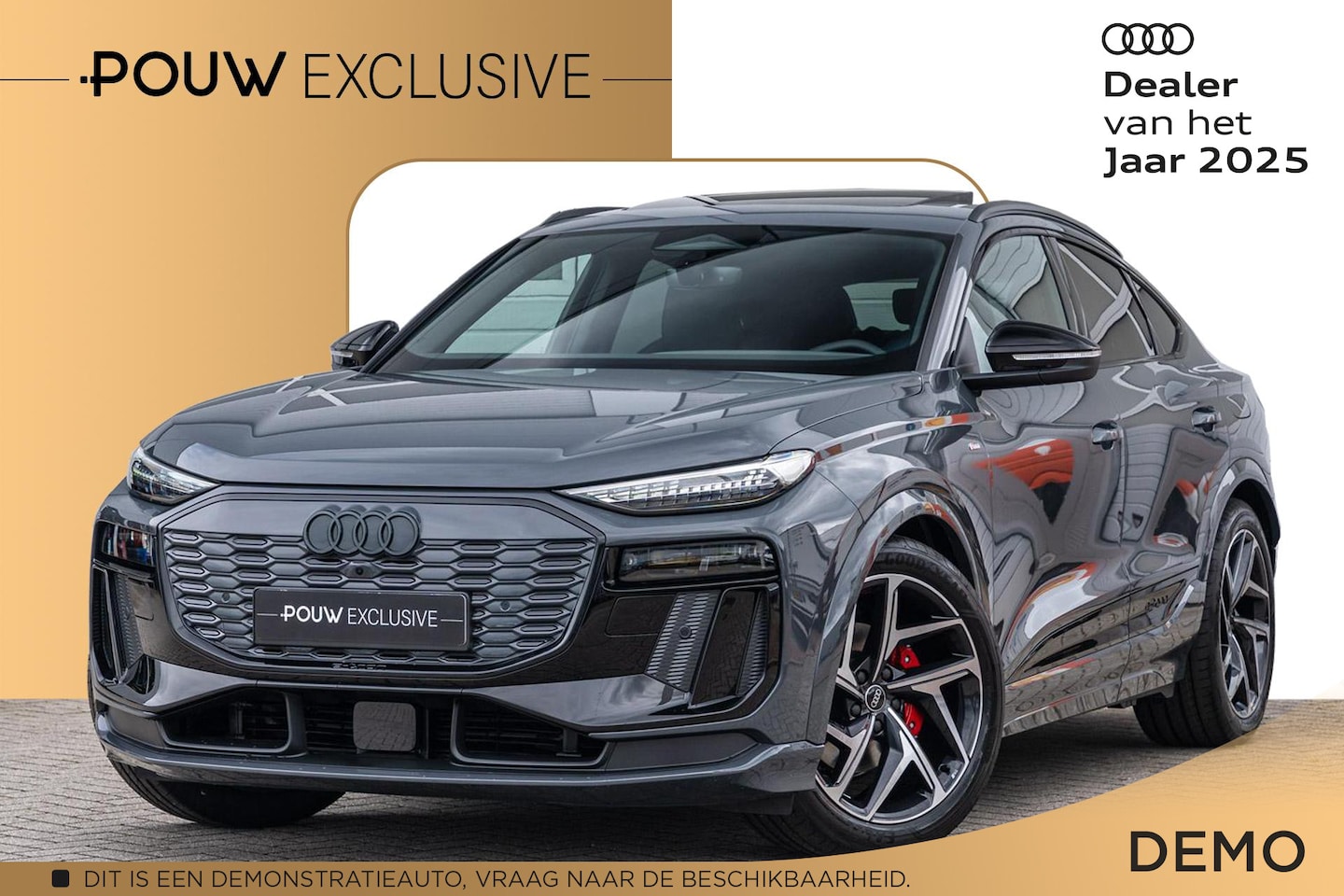 Audi Q6 Sportback e-tron - Performance 306pk S-Line Edition 100 kWh | Luchtvering | Panoramadak | Trekhaak - AutoWereld.nl