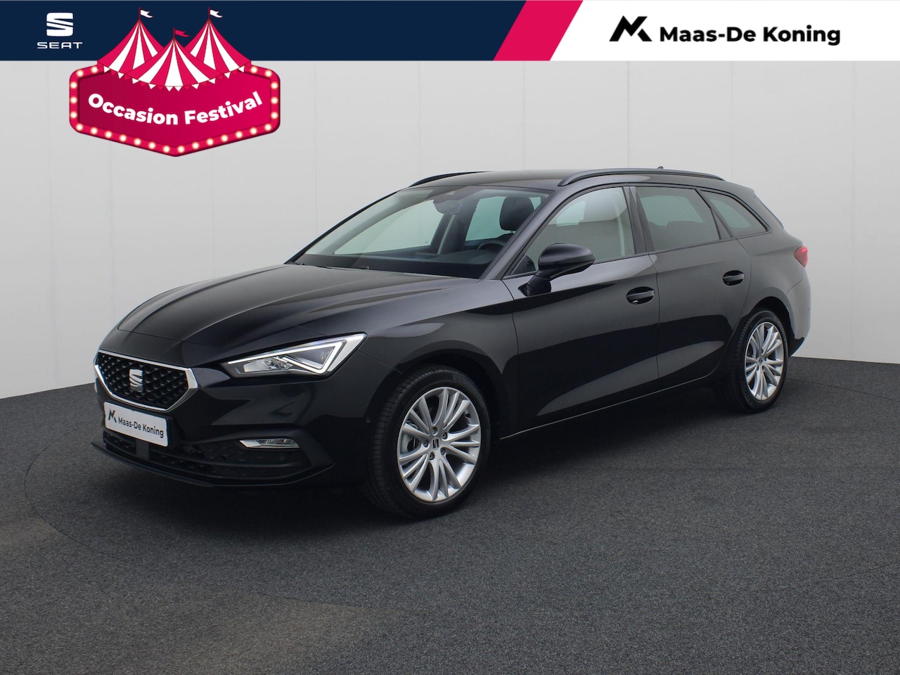 SEAT Leon Sportstourer - 1.5 eTSI/150PK Style DSG · Camera + Parkeersensoren · Apple/Android · LED · Garantie t/m 3 - AutoWereld.nl