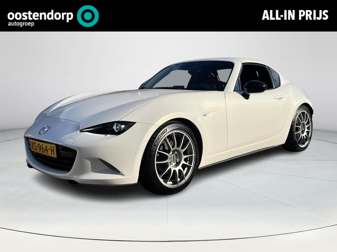 Mazda MX-5 RF - 1.5 SkyActiv-G 131 Sakura | Rijklaarprijs! | 17'' MAK velgen | Keyless entry/start | Apple - AutoWereld.nl