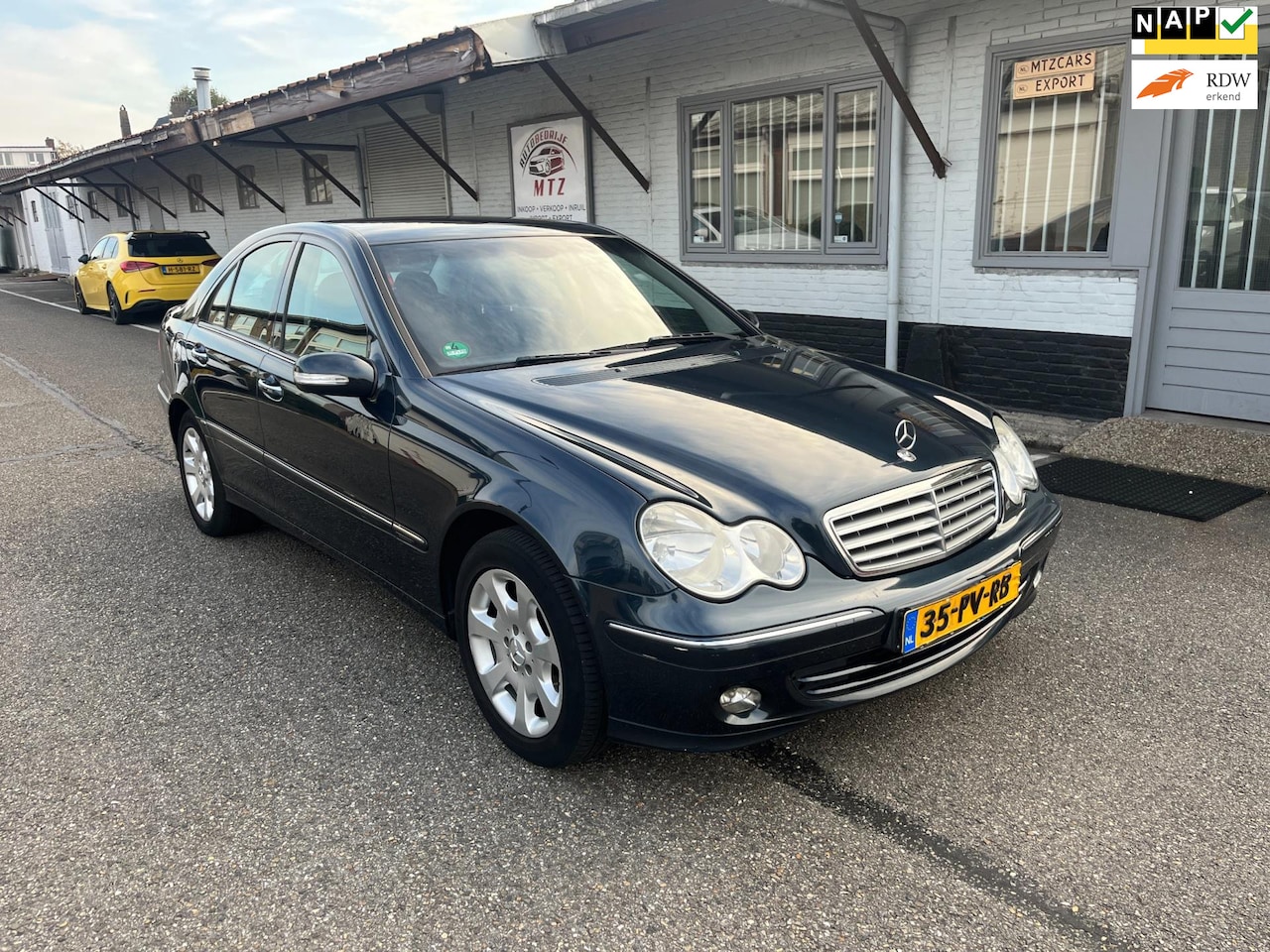 Mercedes-Benz C-klasse - 180 K. Elegance Aut. Clima NL Auto - AutoWereld.nl
