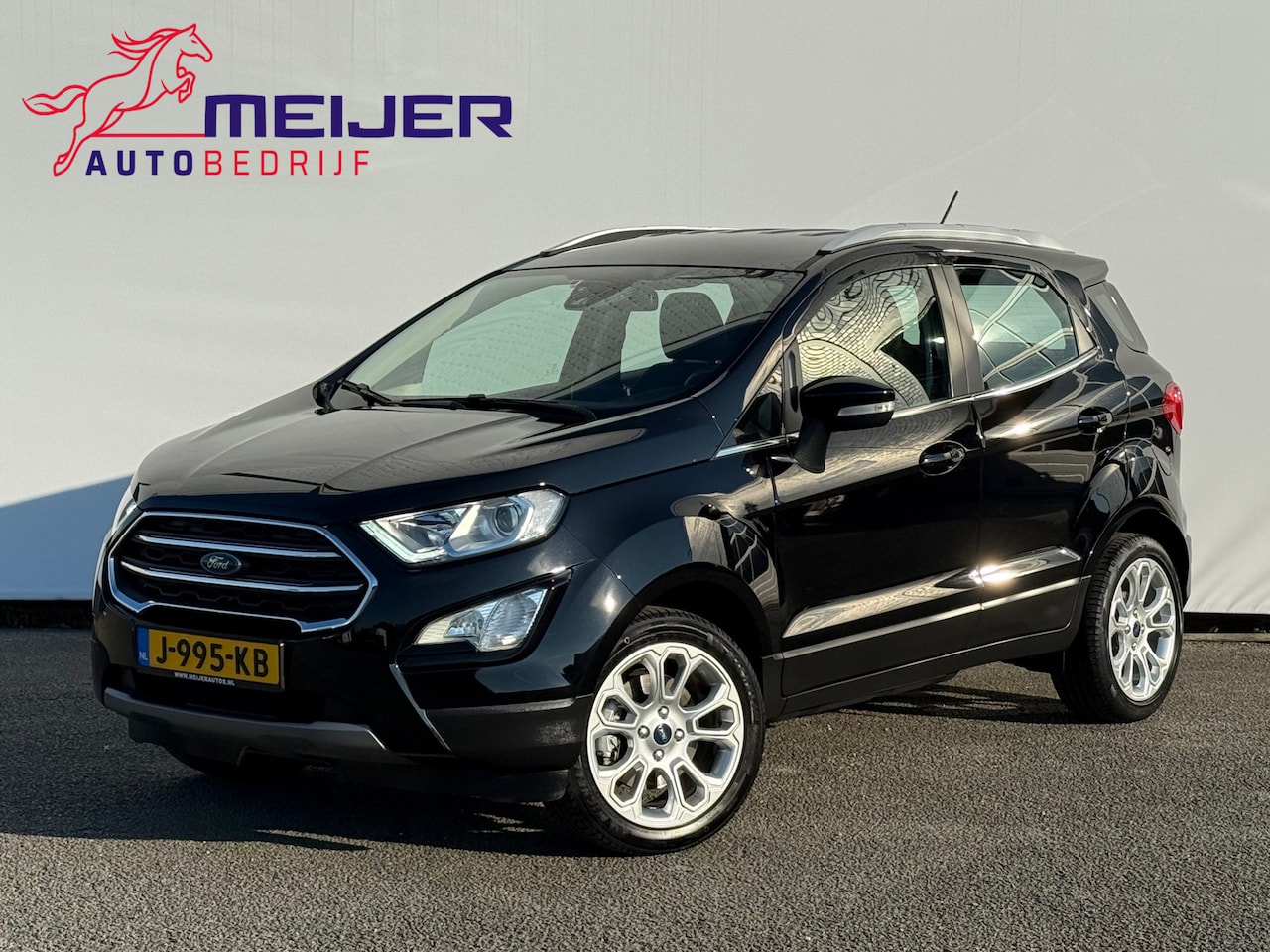 Ford EcoSport - 1.0 EcoBoost Titanium Sportvelgen | Stoel+Stuurverwarming | Xenon | Cruise | Clima | Trekh - AutoWereld.nl
