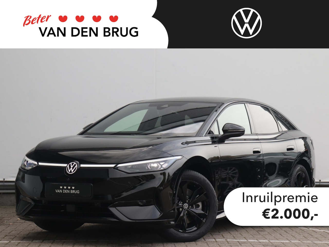 Volkswagen ID.7 - Pro Limited Edition 77 kWh accu 210 kW / 286 PK | Trekhaak | 360 Camera | LED Matrix | Sto - AutoWereld.nl