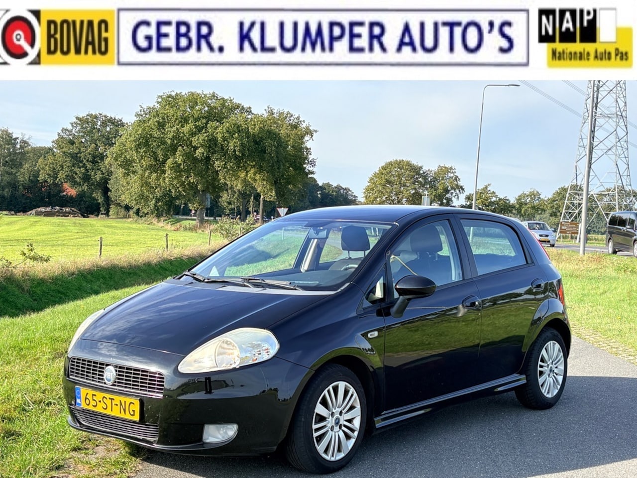 Fiat Grande Punto - 1.4 Edizione Prima Airco/ECC, Camera, Navi, El. Ramen - AutoWereld.nl