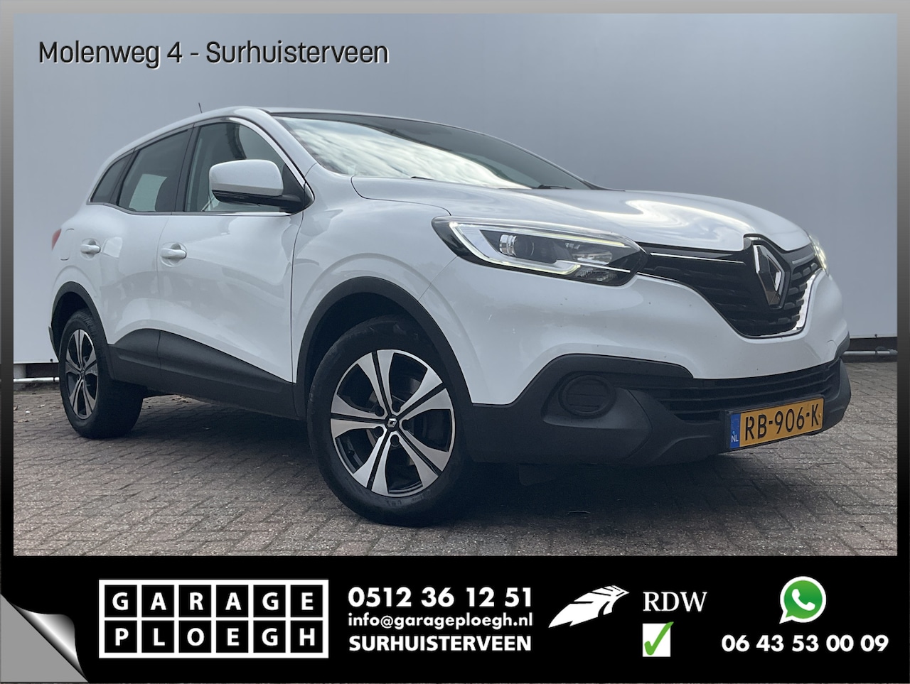 Renault Kadjar - 1.2 TCe Life Trekhaak Cruise Clima NL-Auto Voll.Onderhouden! - AutoWereld.nl