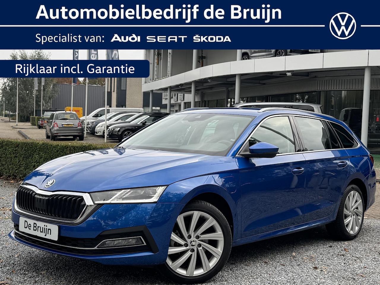Skoda Octavia Combi - 1.4 TSI PHEV Bus. Edition (Trekhaak,Virtual,Acc,Navi by app) - AutoWereld.nl
