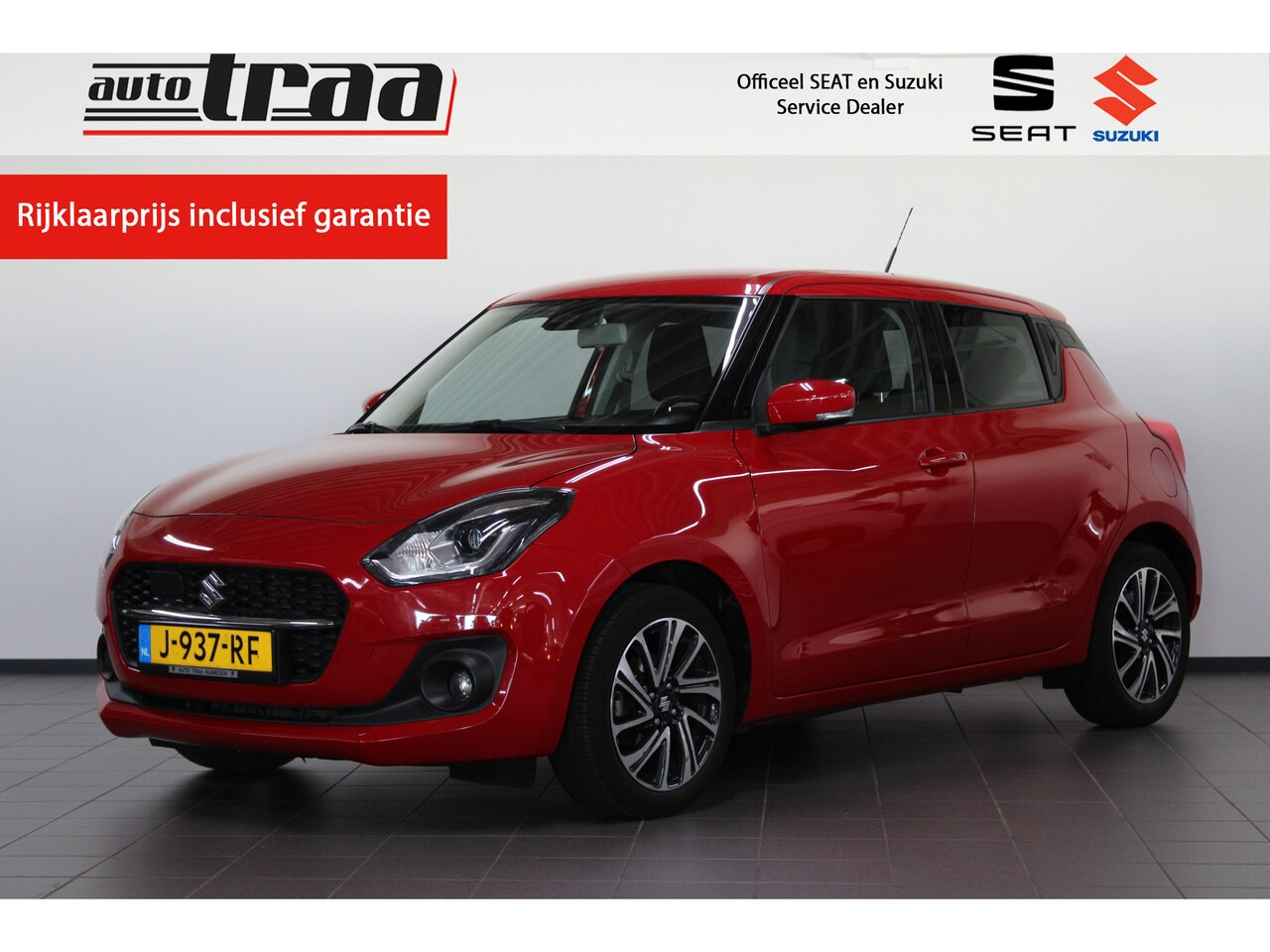 Suzuki Swift - 1.2 Stijl Smart Hybrid / Trekhaak / Camera / Navigatie / - AutoWereld.nl
