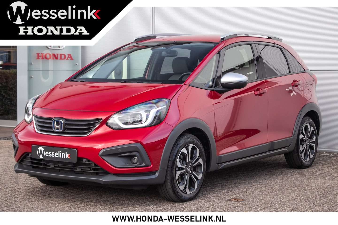 Honda Jazz - 1.5 e:HEV Crosstar Nav | Cam | Ad. cruise | Stoelverw. - AutoWereld.nl