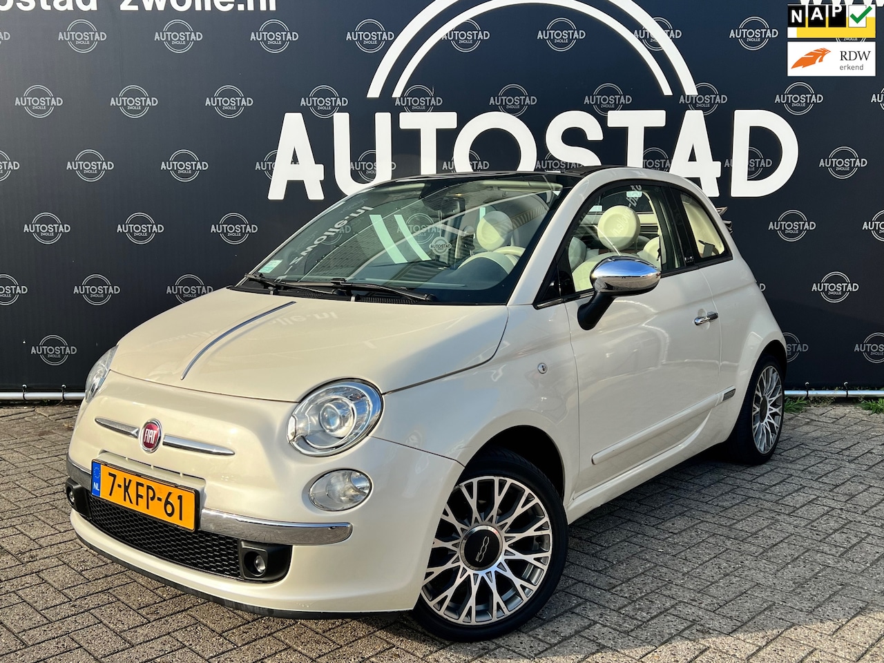 Fiat 500 C - 0.9 TwinAir Lounge NL-Auto/2e Eigenaar/NAP/APK/Airco - AutoWereld.nl