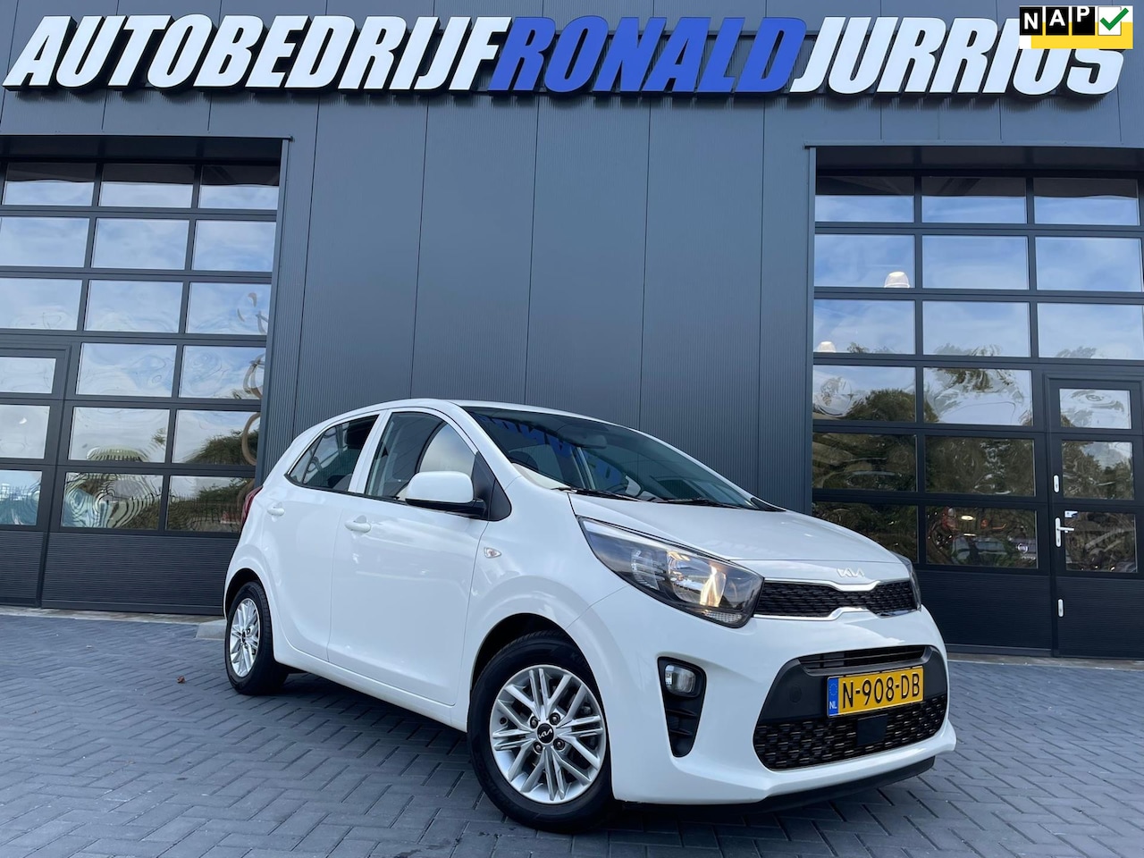 Kia Picanto - 1.0 DPi DynamicLine NL.Auto/Camera/Navigatie/Cruise-Control/5Deurs/1Ste Eigenaar/Dealer On - AutoWereld.nl