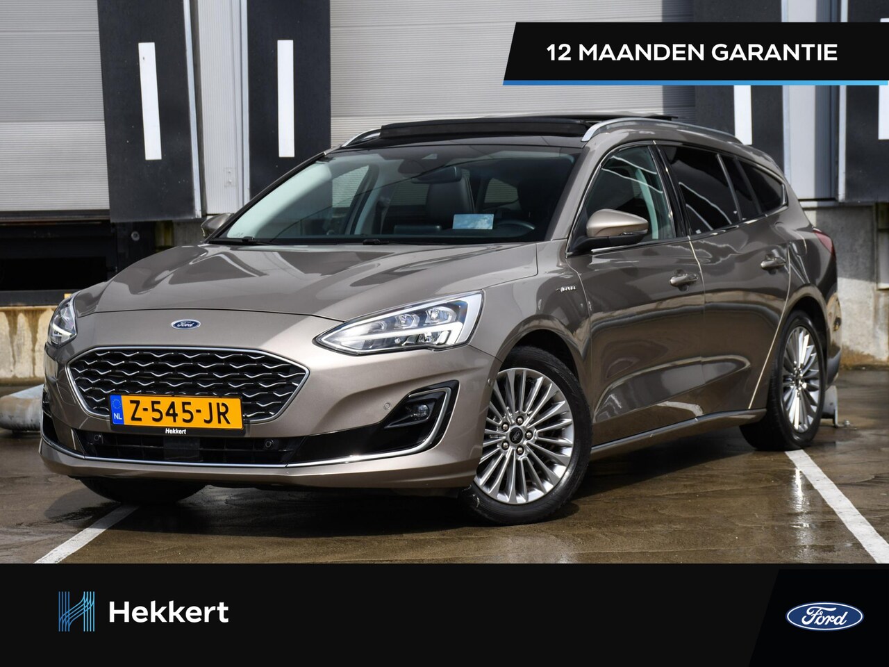 Ford Focus Wagon - Vignale 1.5 EcoBoost 150pk Automaat LEDER | SCHUIF-DAK | 17''LM BLIS | WINTER PACK | ADAPT - AutoWereld.nl