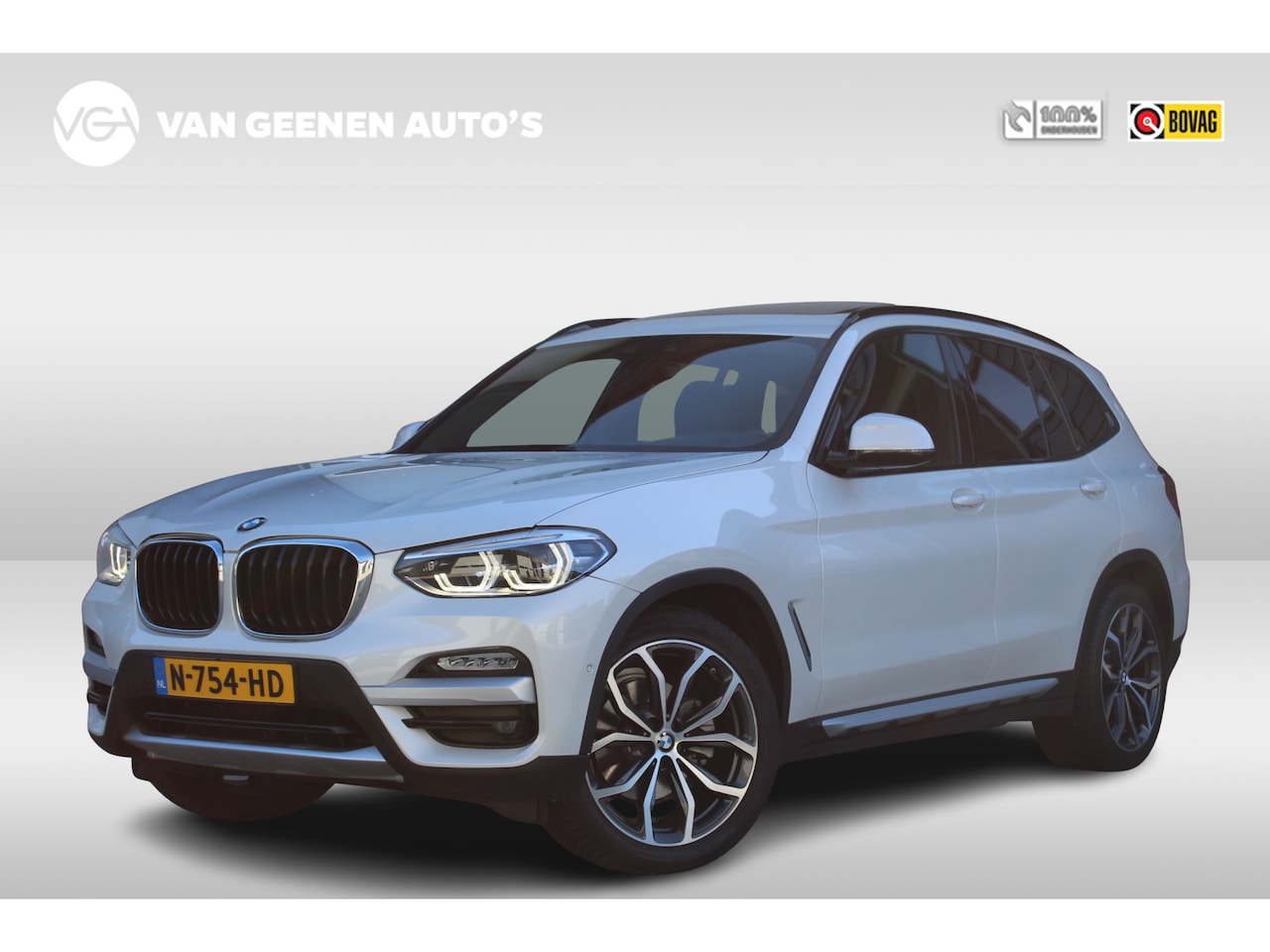 BMW X3 - xDrive20i 184Pk High Executive X-Line | Leder | Panoramadak | Zwarte hemel | HUD - AutoWereld.nl