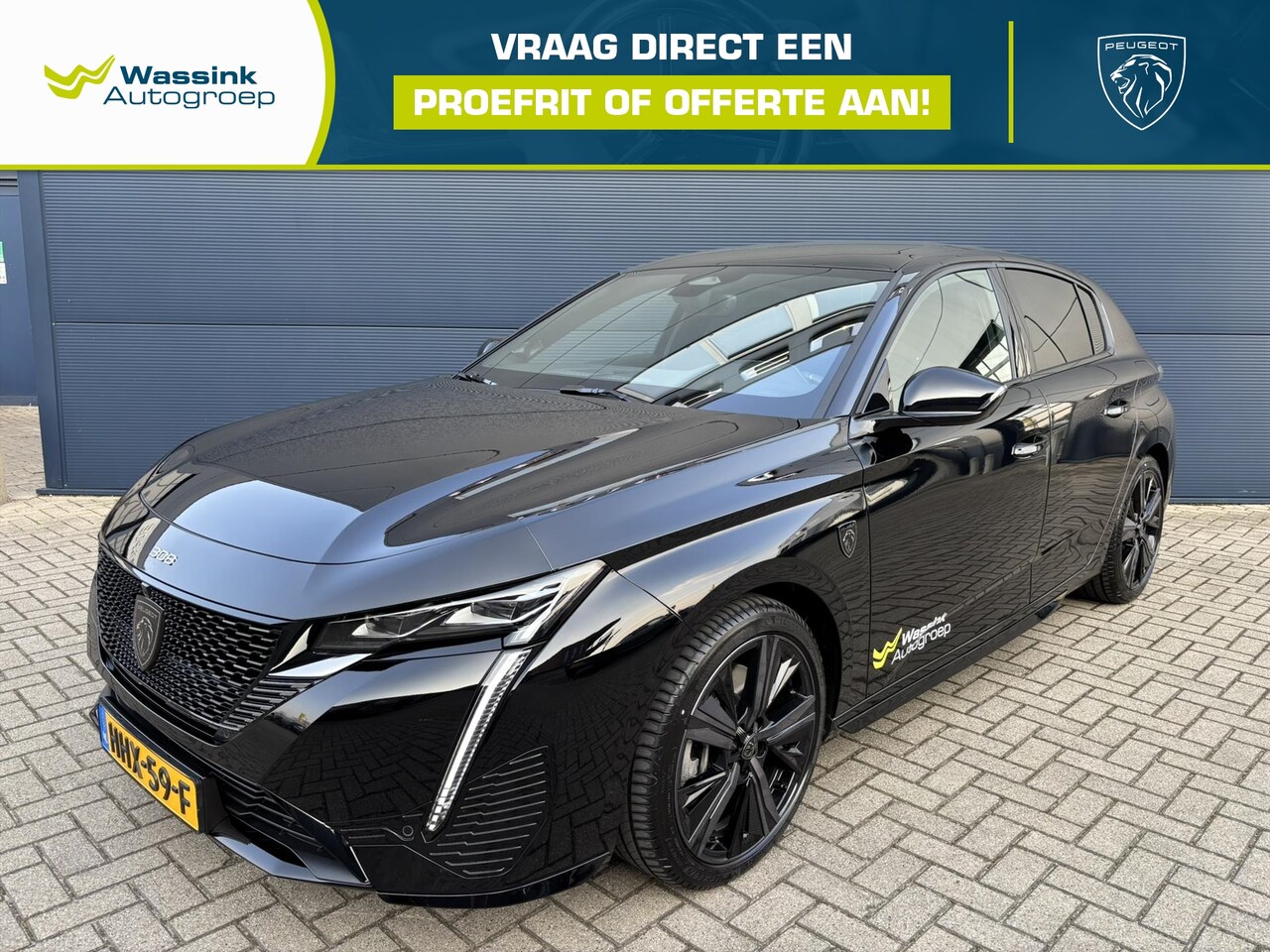 Peugeot 308 - 1.6 HYbrid 180pk e-EAT8 GT | Panoramisch schuif-/kanteldak | 360 camera | Focal Audio | Na - AutoWereld.nl