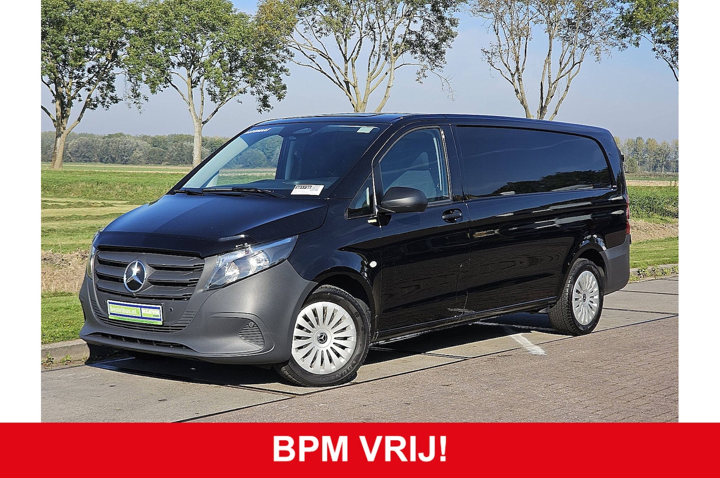 Mercedes-Benz Vito - 114 CDI L3 Automaat Achterdeuren Airco 143Pk Euro6 Nieuw-Type Bpm-Vrij! - AutoWereld.nl