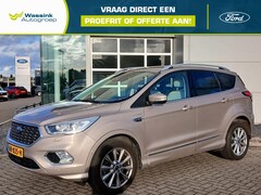 Ford Kuga - 1.5 EcoBoost 182PK 4WD AUTOMAAT Vignale | Trekhaak | Lederen bekleding | Navigatie | Camer