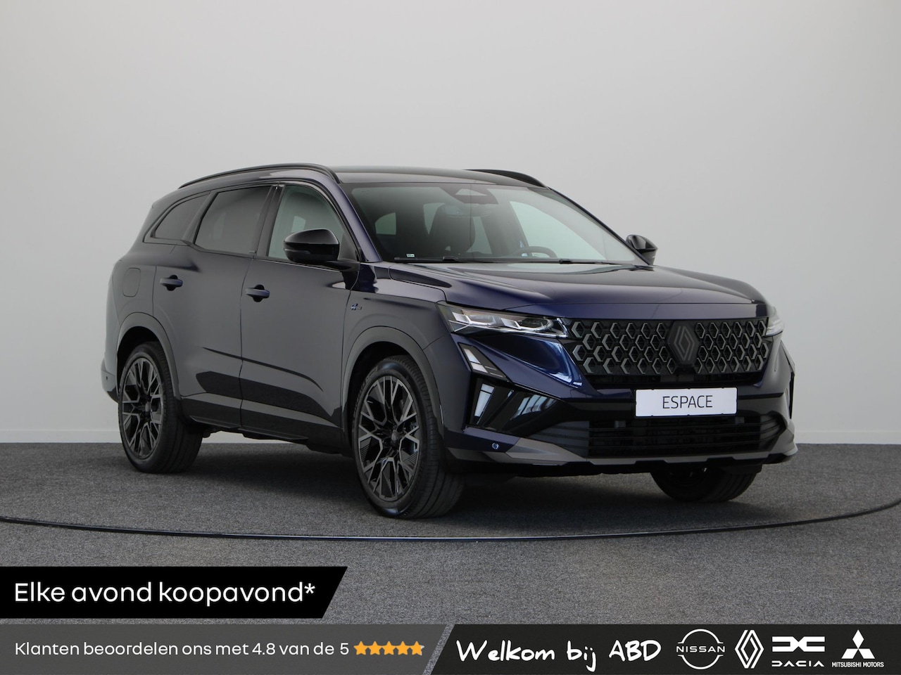 Renault Espace - E-Tech full hybrid 200pk esprit Alpine 5p. | Harman kardon | Panoramisch dak | 360 graden - AutoWereld.nl