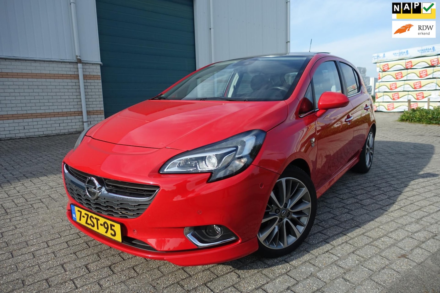 Opel Corsa - 1.0 Turbo Cosmo -opc line - afn.trekhaak -pann. dak -adapt. cruise cont. -camera - park se - AutoWereld.nl