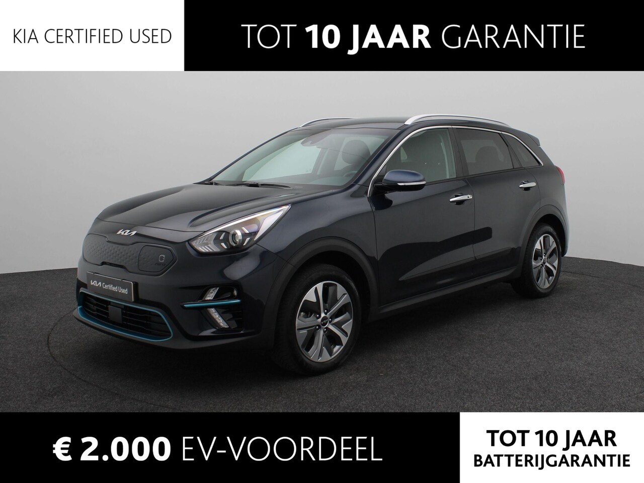 Kia e-Niro - DynamicPlusLine 64 kWh | Navigatie | Climate Control | Lm velgen | Parkeersensoren | Camer - AutoWereld.nl