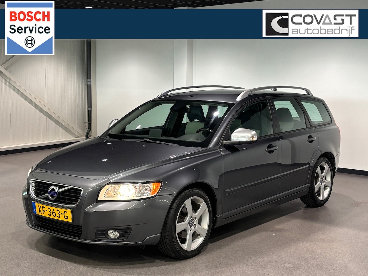 Volvo V50 - 1.6 D2 S/S R-Design Trekhaak|Airco/ECC|Navi|Leder - AutoWereld.nl
