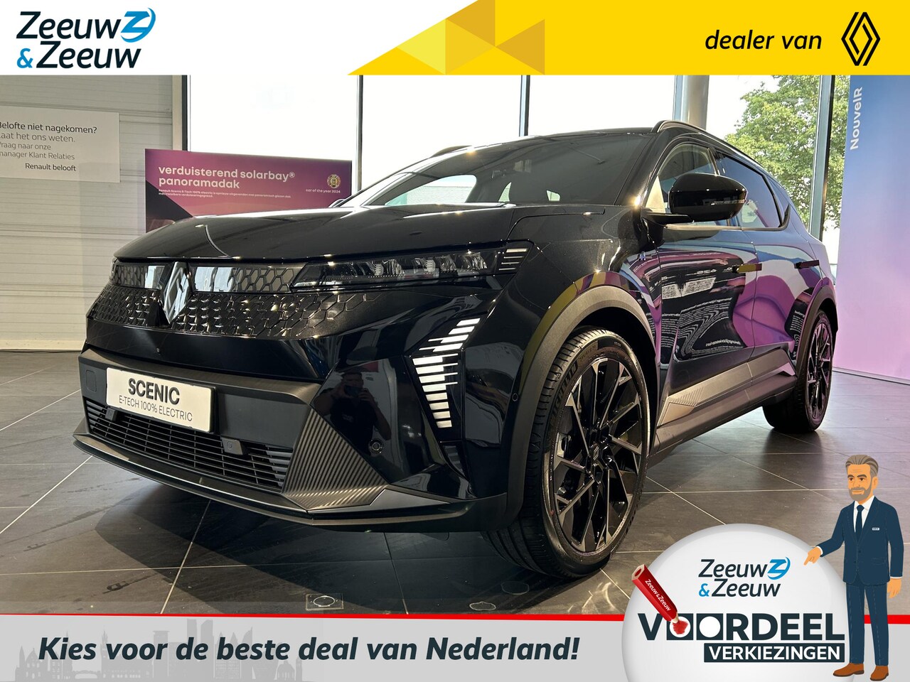 Renault Scenic E-Tech - EV87 long range esprit Alpine | Zwart metaallak = geen meerprijs | Nu leverbaar met €2.000 - AutoWereld.nl