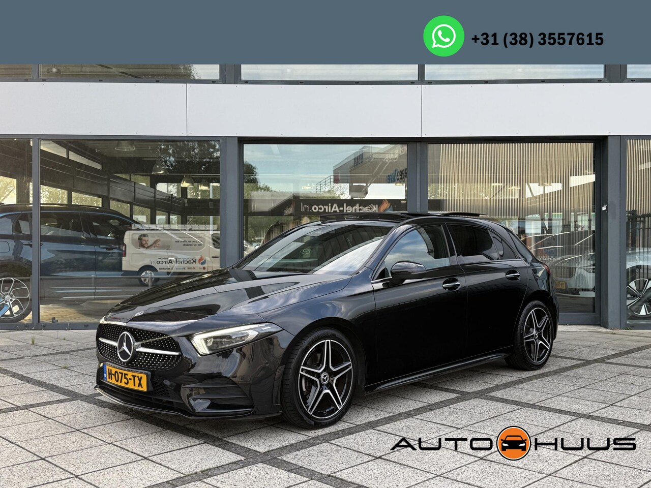 Mercedes-Benz A-klasse - 180 Aut. Sol. AMG Sport Ed. | Panorama | Burmester | Memory | Multi Beam | - AutoWereld.nl