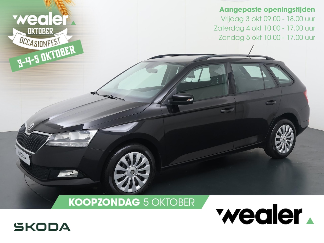 Skoda Fabia Combi - 1.0 TSI Ambition | 95 PK | Multifunctioneel stuurwiel | Cruisecontrol | Parkeersensoren | - AutoWereld.nl
