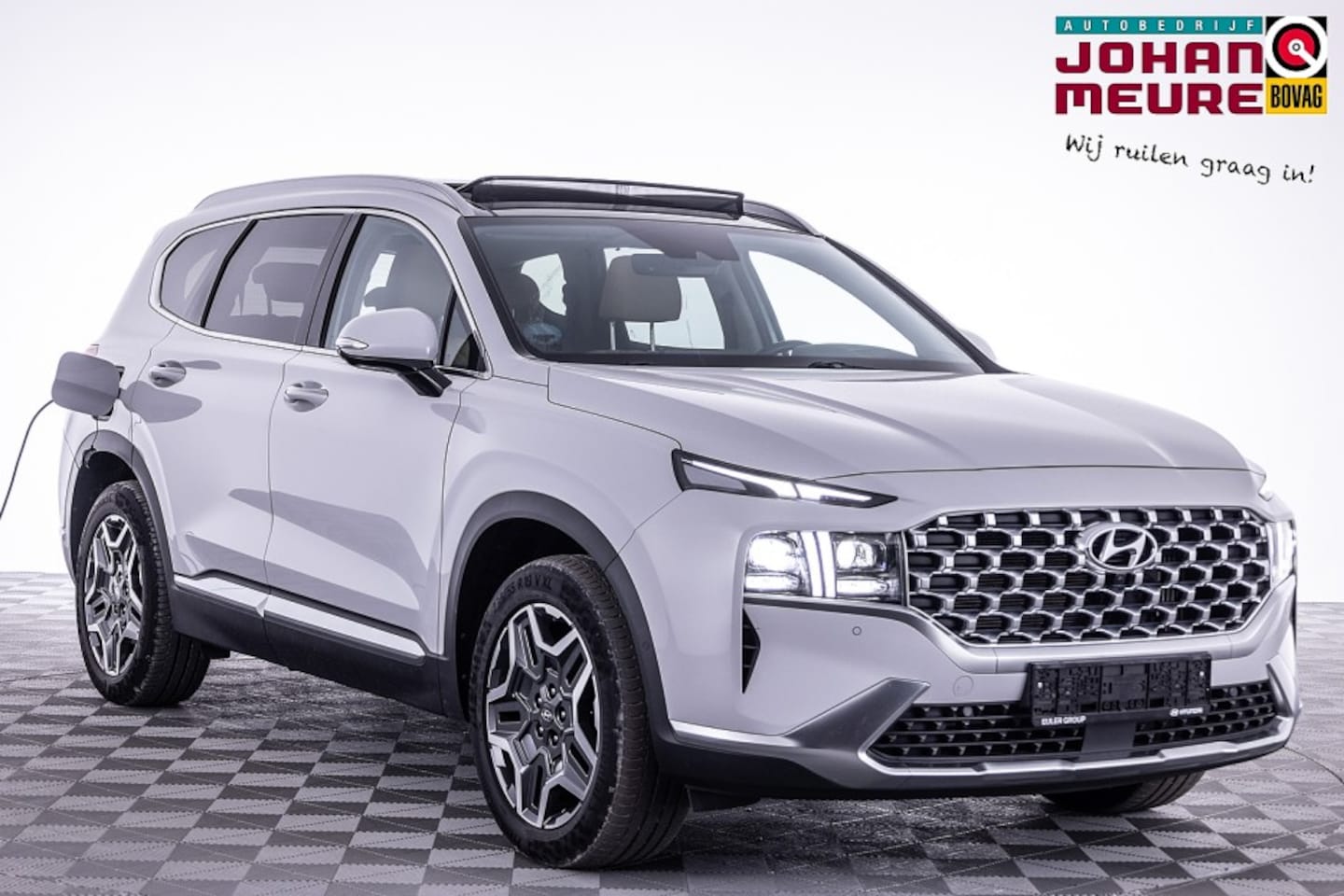 Hyundai Santa Fe - 1.6 T-GDI PHEV Premium Sky 4WD | PANORAMADAK | LEDER | KRELL Audio - AutoWereld.nl
