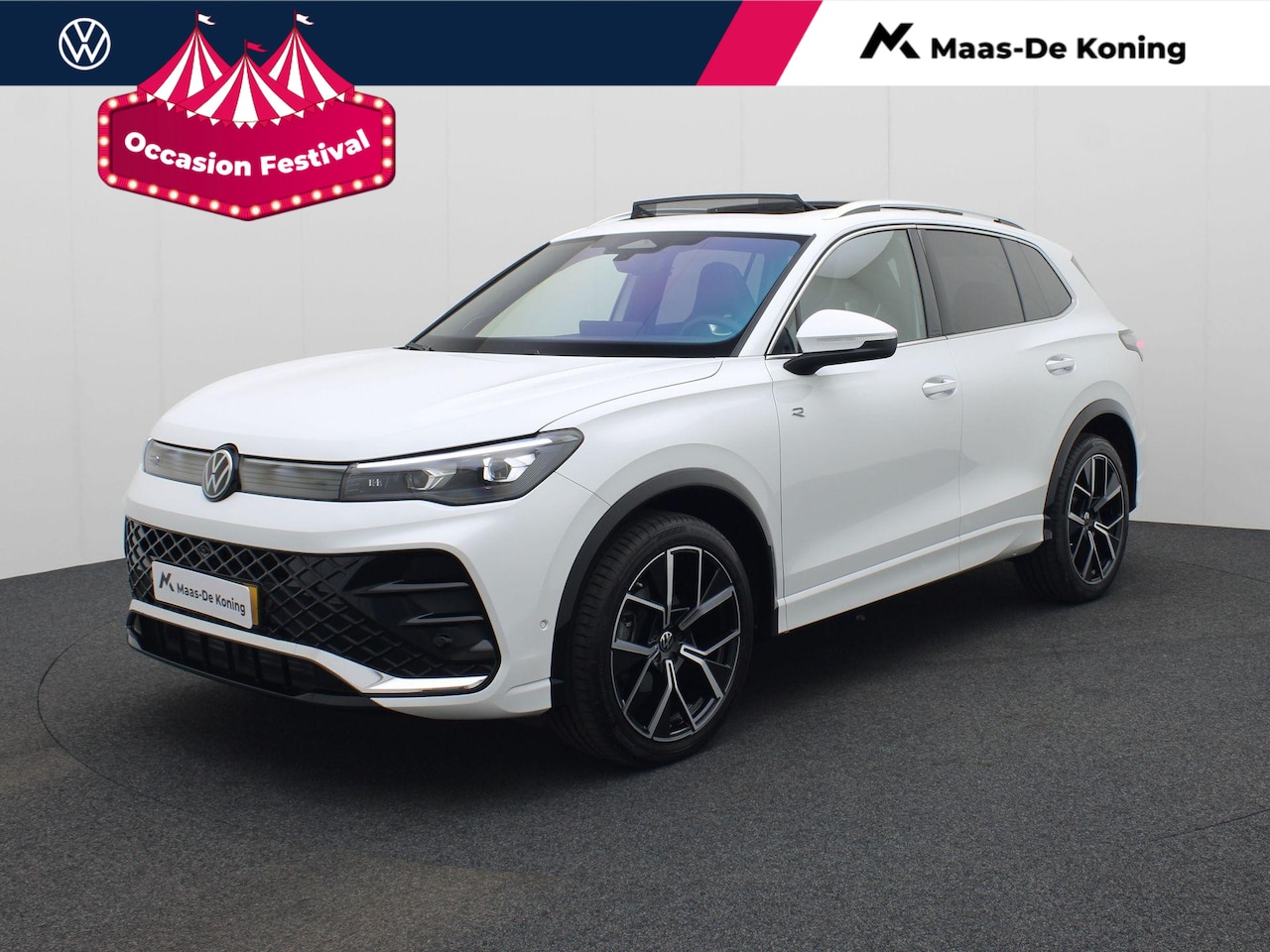 Volkswagen Tiguan - 1.5eTSI/150PK R-Line DSG · Panoramadak · 360°Camera + Parkeersensoren · Trekhaak · Head-up - AutoWereld.nl
