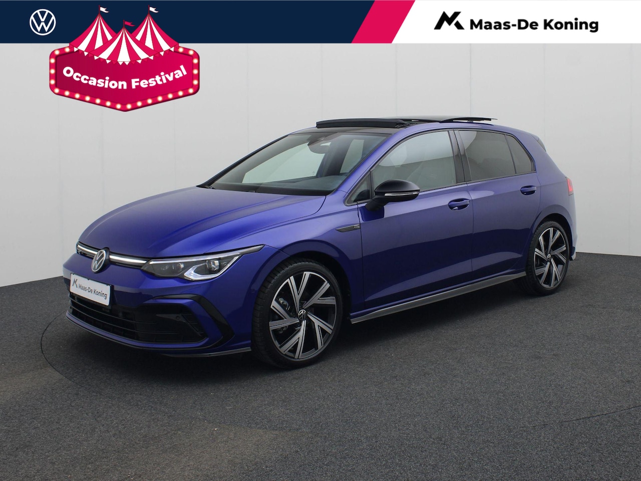 Volkswagen Golf - 1.5eTSI/150PK R Line Blackstyle DSG · Panoramadak · Camera + Parkeersensoren · Stoel- & st - AutoWereld.nl