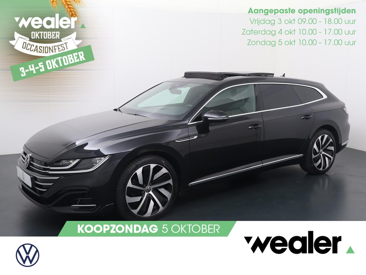 Volkswagen Arteon Shooting Brake - 1.4 TSI eHybrid R-Line Business+ | 218 PK | SoH 89% |  Trekhaak wegklapbaar | Panoramadak - AutoWereld.nl