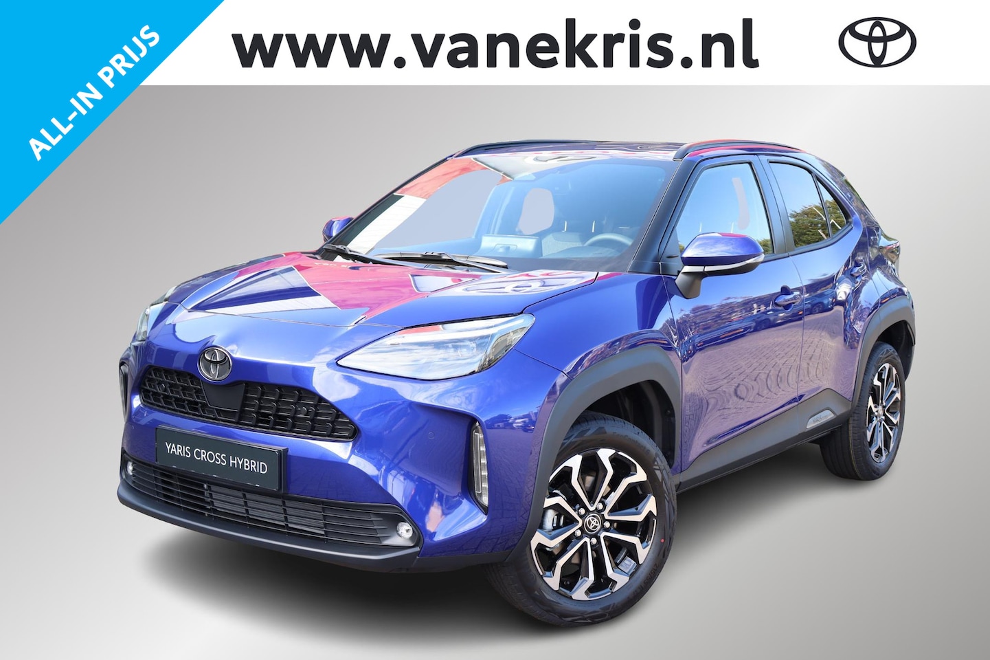 Toyota Yaris Cross - 1.5 Hybrid 115 Dynamic 1.5 Hybrid 115 Dynamic , Comfort Pack, Nieuw en direct leverbaar met €2.000,- voordeel - AutoWereld.nl
