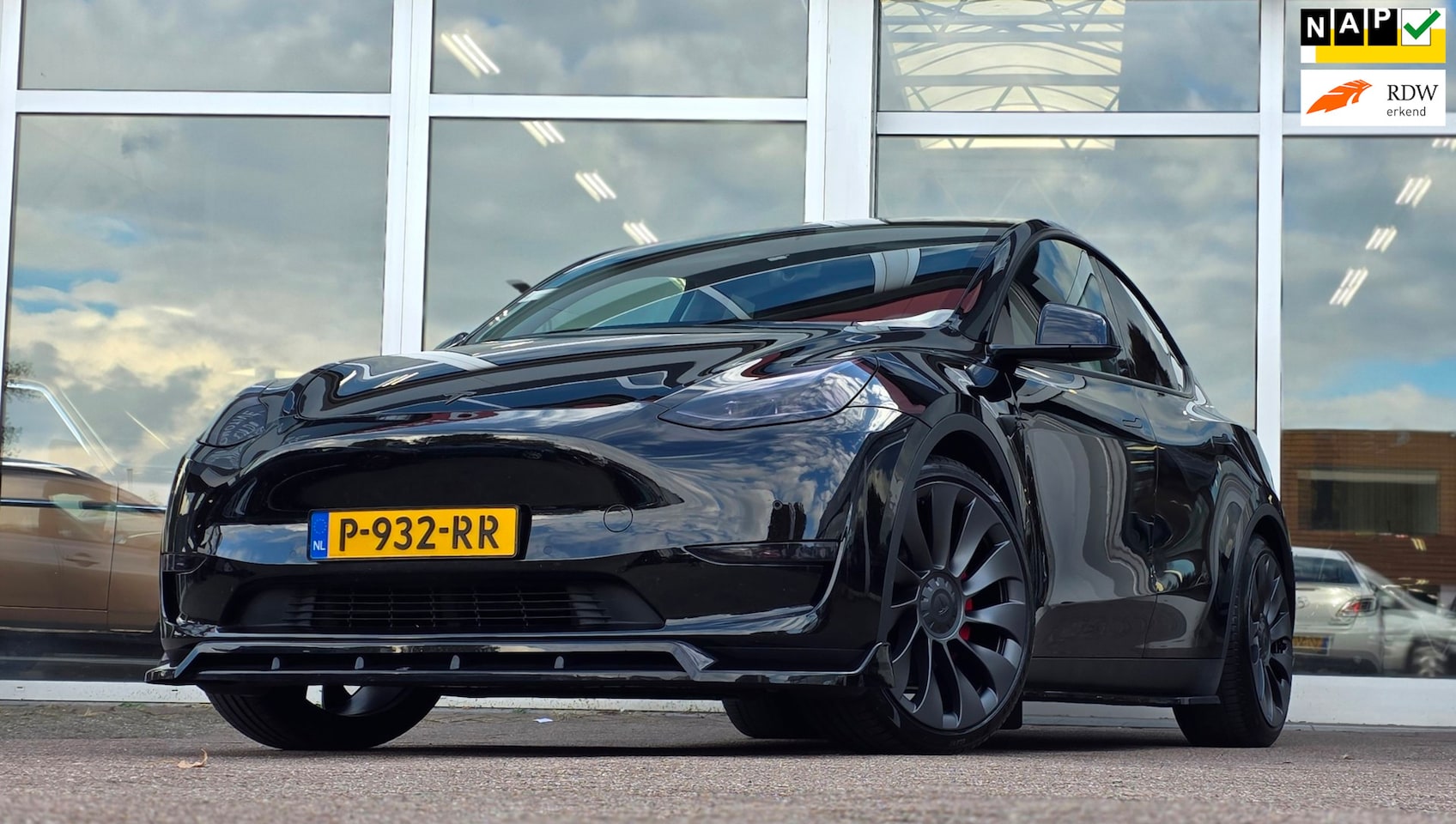 Tesla Model Y - Performance AWD 75 kWh SOH 92% Bumper pakket Mooi! - AutoWereld.nl