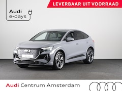 Audi Q4 Sportback e-tron - S edition e-tron 45 82 kWh 210 kW / 286 PK Sportba Comfortpakket, adpative cruise control,