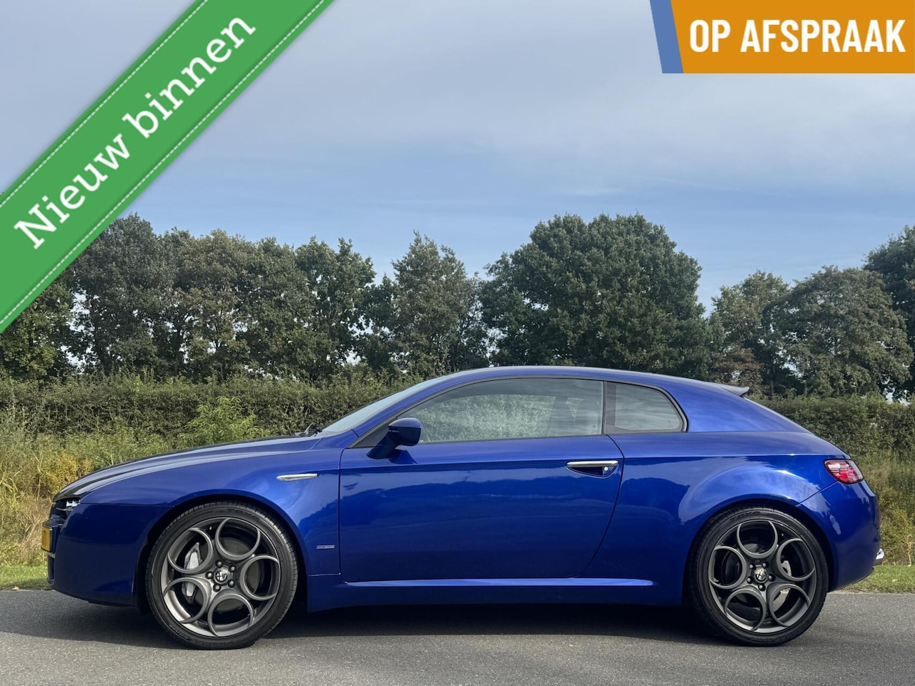 Alfa Romeo Brera - 1750 Tbi Youngtimer! 65dkm!! Misano! 19 inch prodrive! - AutoWereld.nl