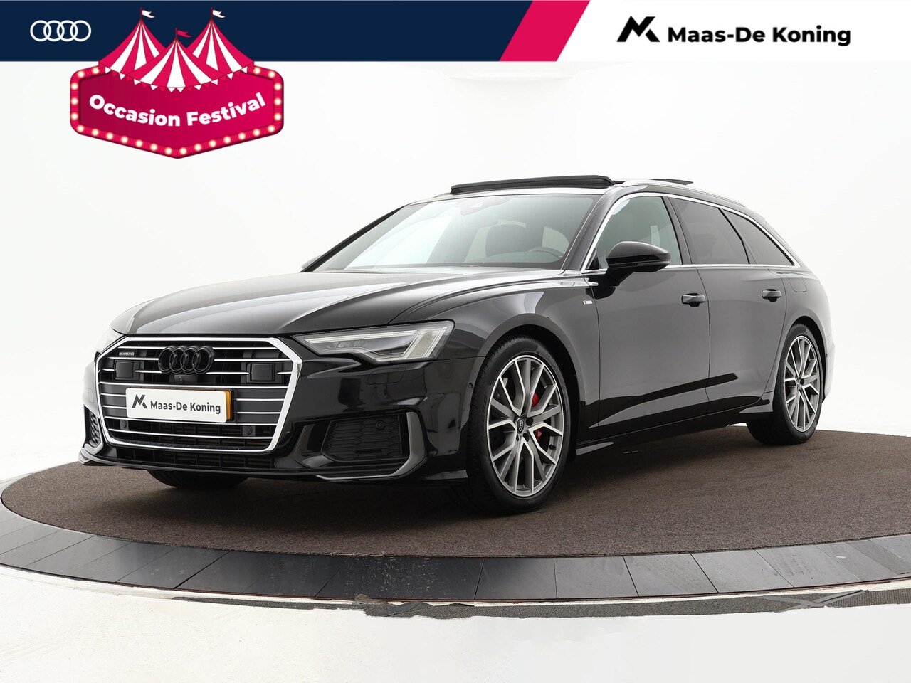 Audi A6 Avant - 55 TFSIe 367pk Tiptronic Quattro Competition · S-line · Panoramadak · Elek. Trekhaak · Sto - AutoWereld.nl