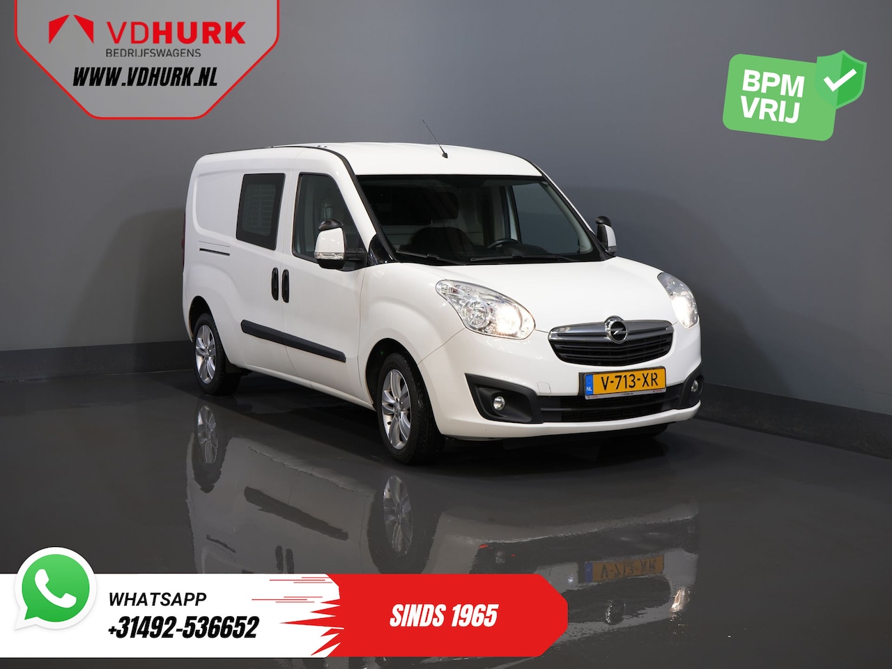 Opel Combo - 1.3 CDTi L2 BPM VRIJ! BOTT/ Inrichting/ E6/ Airco/ Cruise/ PDC/ LMV - AutoWereld.nl