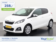 Peugeot 108 - 1.0 e-VTi Style | All-in 258, - Private Lease | Direct uit voorraad