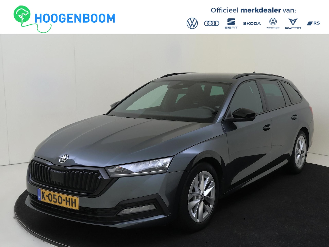 Skoda Octavia Combi - 1.0 e-TSI Sport Business | Trekhaak | Navigatie | Cruise control | Elektrisch inklapbare b - AutoWereld.nl