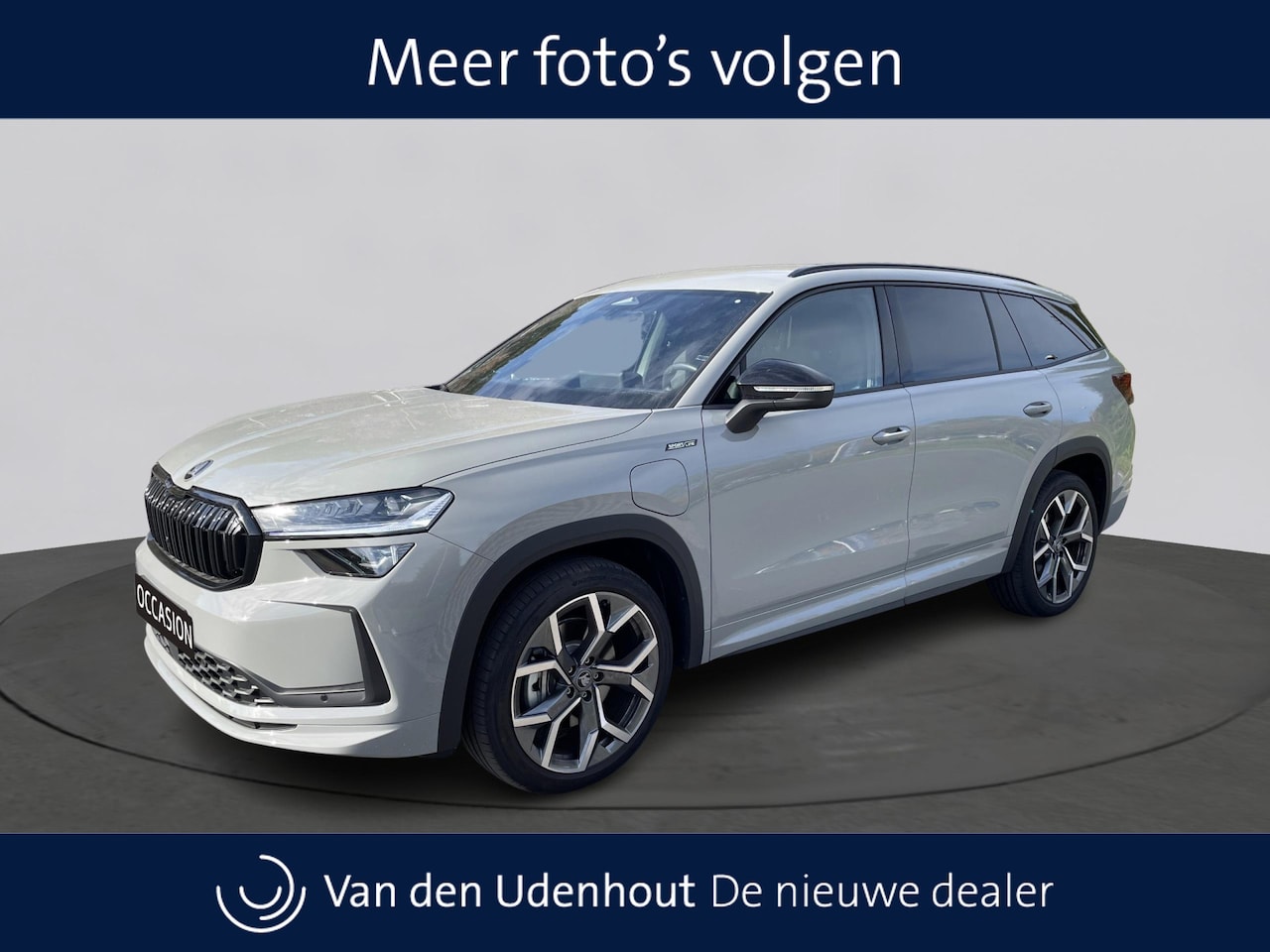 Skoda Kodiaq - 1.5 TSI 204pk PHEV Sportline Business DSG / Navigatie / Keyless / Stoelverwarming / Camera - AutoWereld.nl