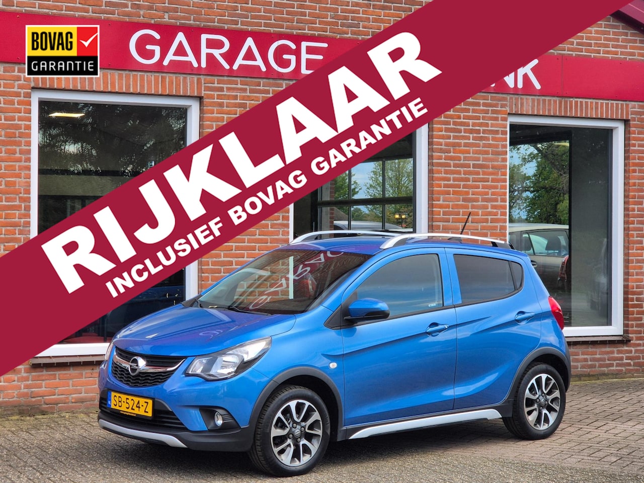 Opel Karl - 1.0 Rocks Online Edition 75PK 5drs airco, cruise, navi, pdc, dab, carplay RIJKLAAR - AutoWereld.nl