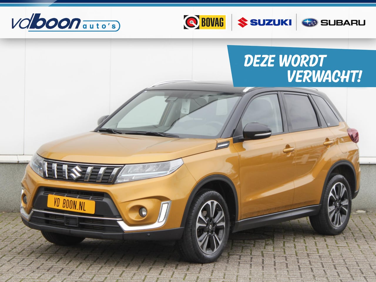 Suzuki Vitara - 1.4 Boosterjet Style Smart Hybrid AllGrip | Navi | Camera | Leder | Panodak | Adap. Cruise - AutoWereld.nl