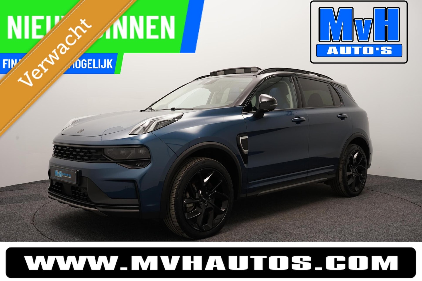 Lynk & Co 01 - 1.5 Hybride|FULL BLACK XXL|LEER|360°CAM|NAP - AutoWereld.nl