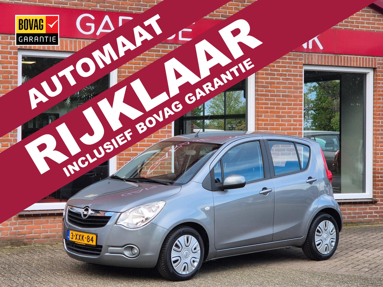 Opel Agila - 1.2 Blitz 94PK 5drs AUTOMAAT airco, elektr.ramen, pdc, radio/cd RIJKLAAR - AutoWereld.nl