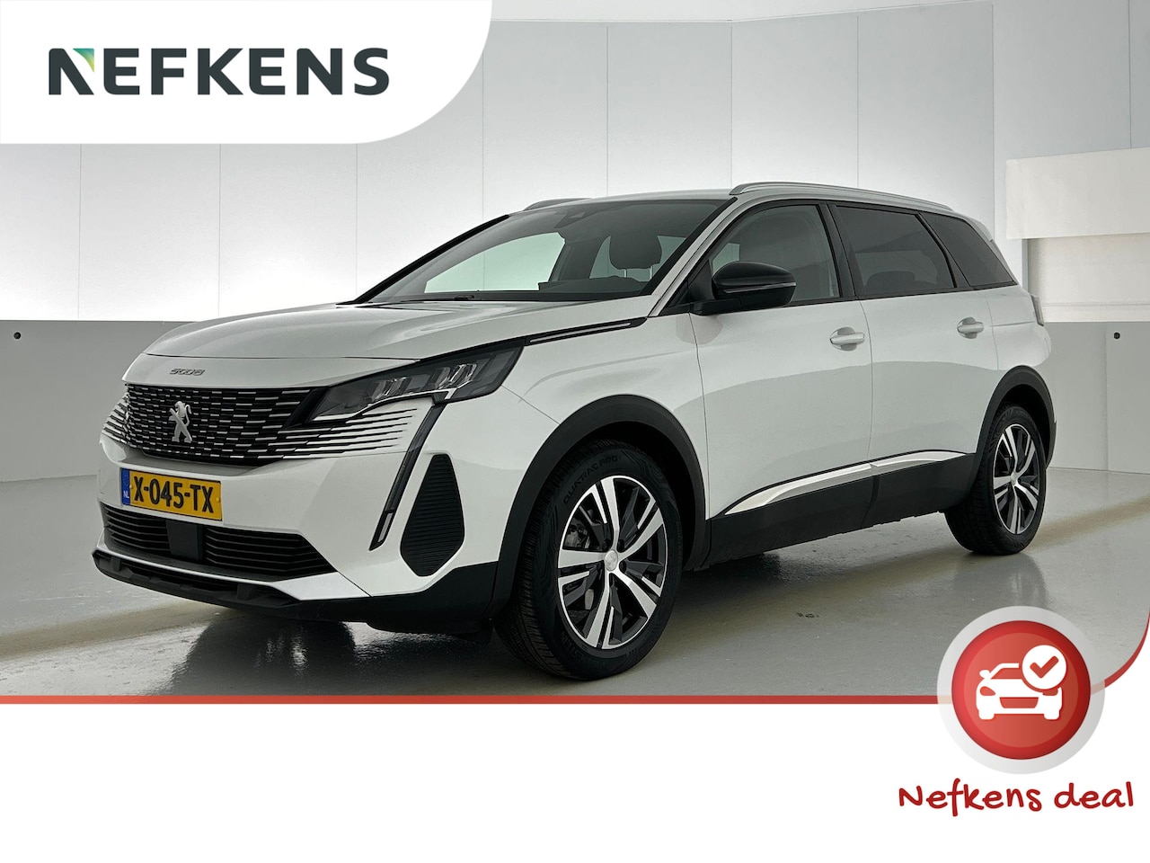 Peugeot 5008 - 1.2 Hybrid Allure Pack Business 136pk Automaat | Climate Control | Navigatie | Cruise Cont - AutoWereld.nl