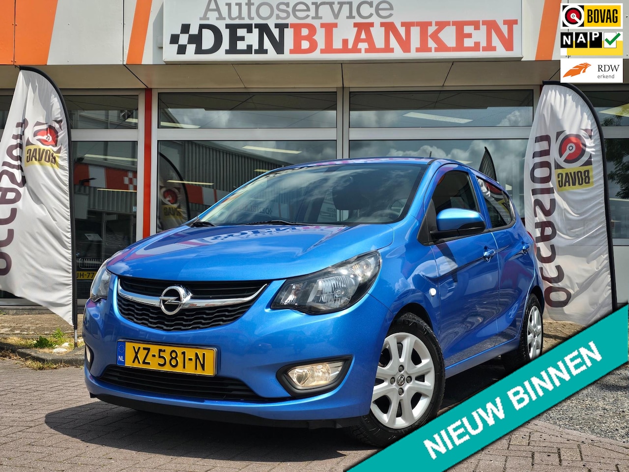 Opel Karl - 1.0 ecoFLEX Edition BJ.2019 / Airco / Elektr.Pakket / Pdc / Cruise Control / 15"Velgen !! - AutoWereld.nl